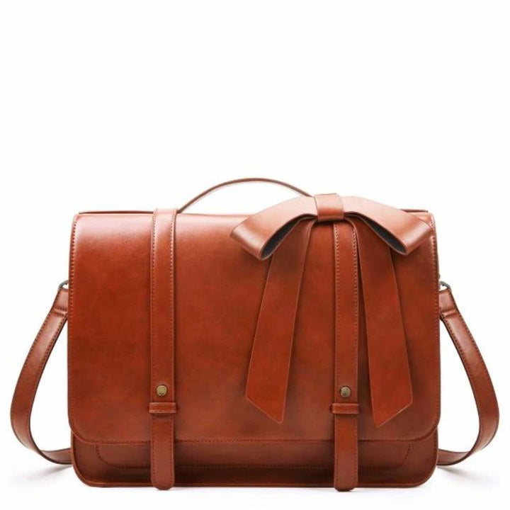 Knoten | Borsa retrò intrecciata blu-rosa