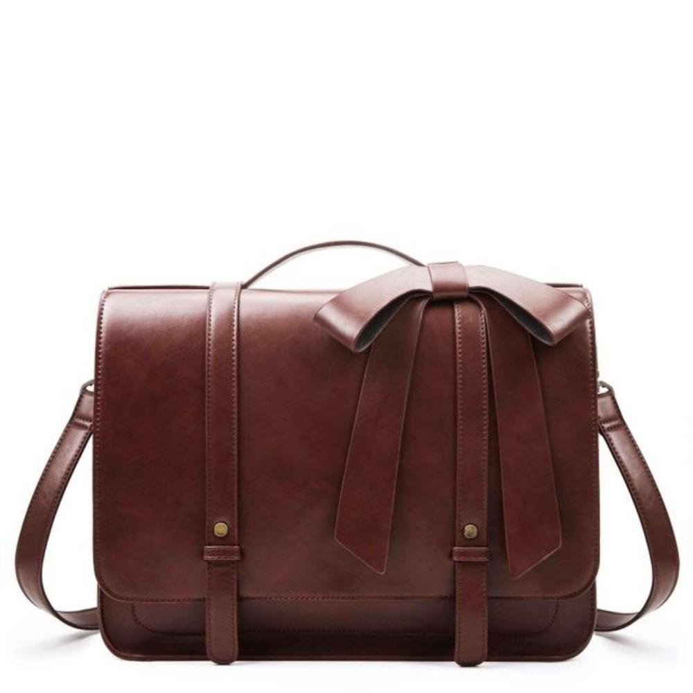 Knoten | Borsa retrò intrecciata blu-rosa
