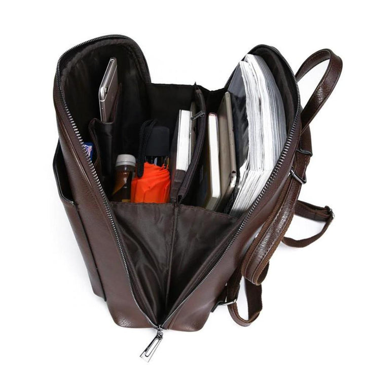 Naomi | Borsa senza tempo con doppia zip dalla semplicità elegante