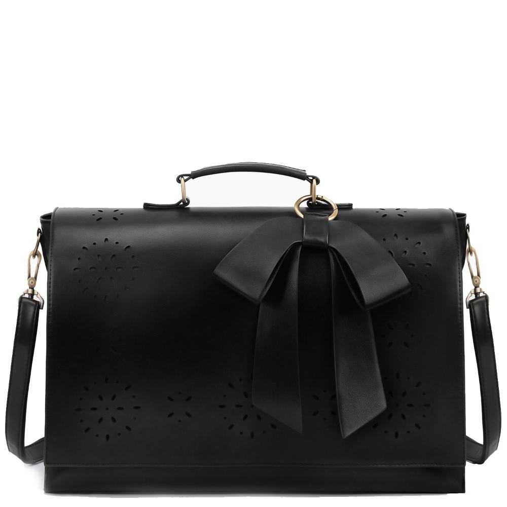 Borsa a mano elegante con fiocco
