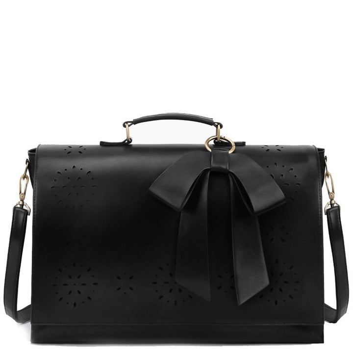 Borsa a mano elegante con fiocco