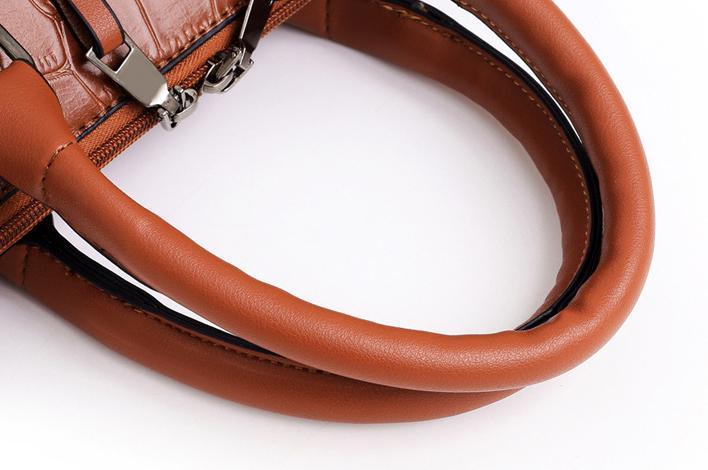 Palmer | Set borsa 4 pezzi con motivo coccodrillo