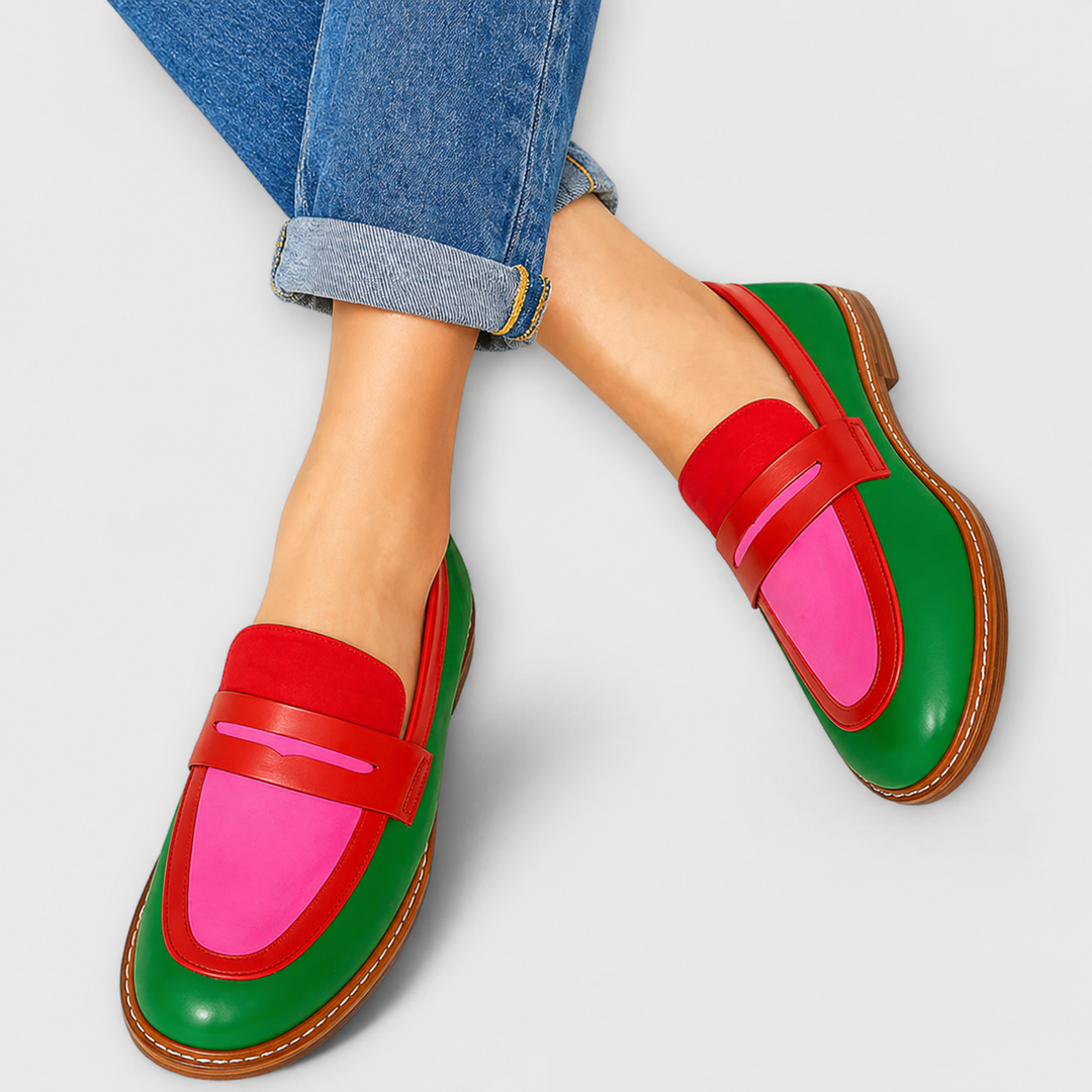 Nyla™ | Contrast Casual Loafers