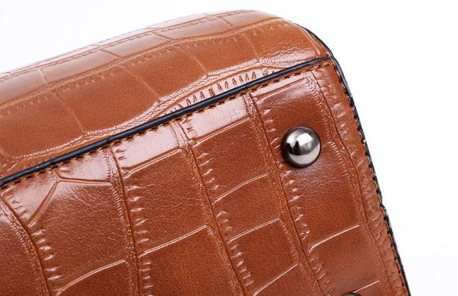 Palmer | Set borsa 4 pezzi con motivo coccodrillo