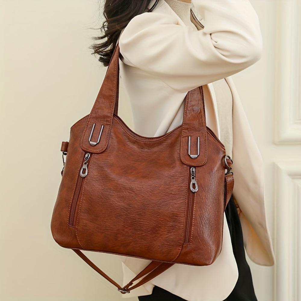 Emma Retro Shoulder Tote Bag
