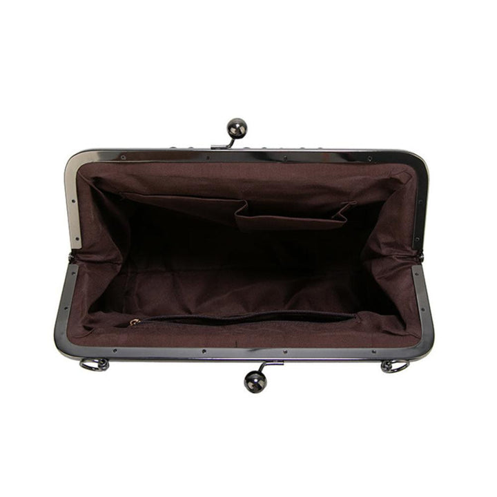 Borsa vintage con chiusura a scatto