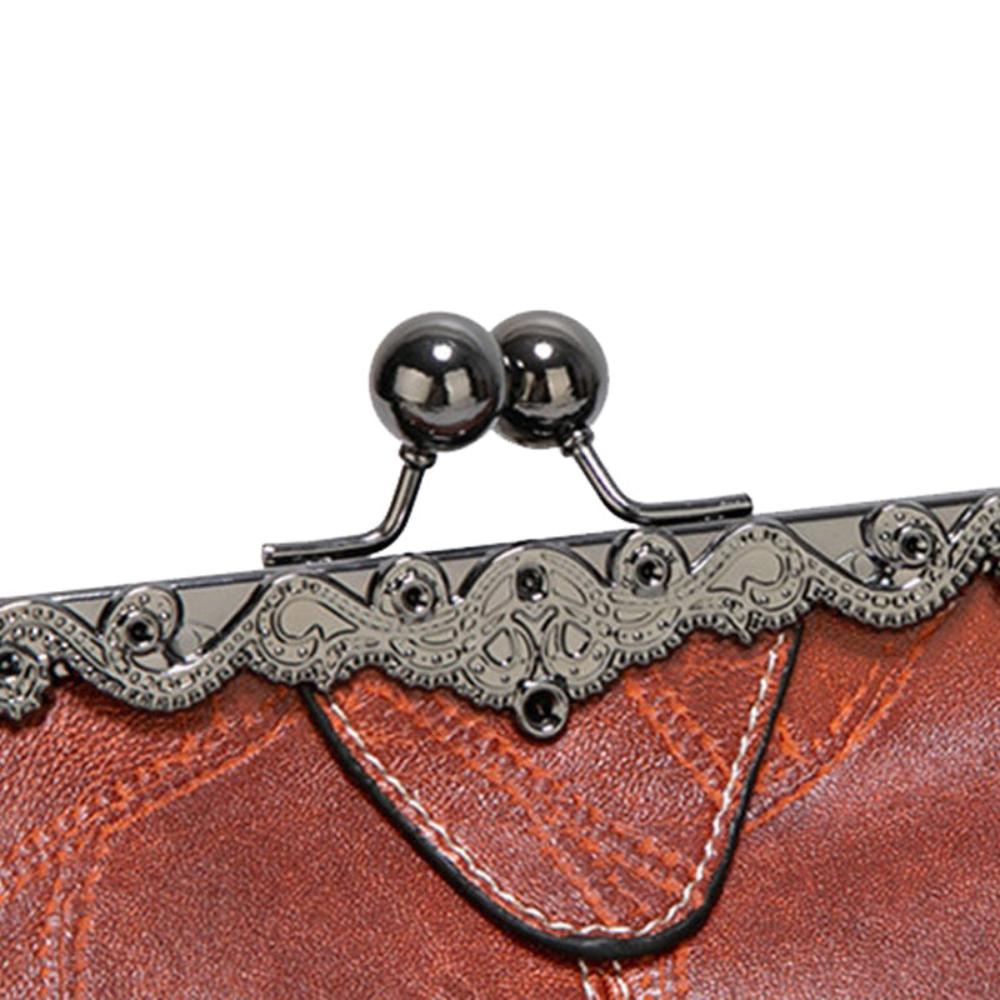 Borsa vintage con chiusura a scatto