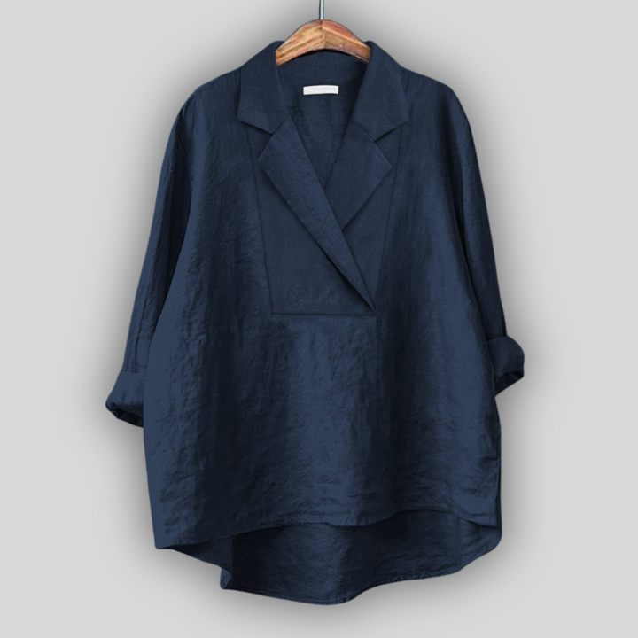 Maggie Notch Lapel Top