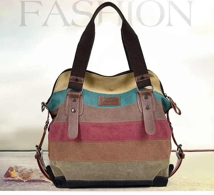Colored Leather Women's Bag