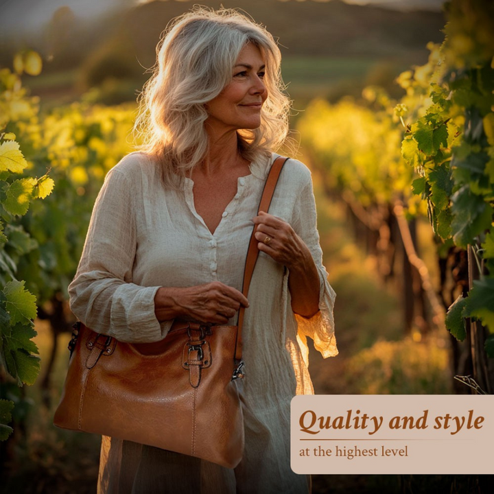 Sienna's Graceful Allure | Borsa a spalla elegante