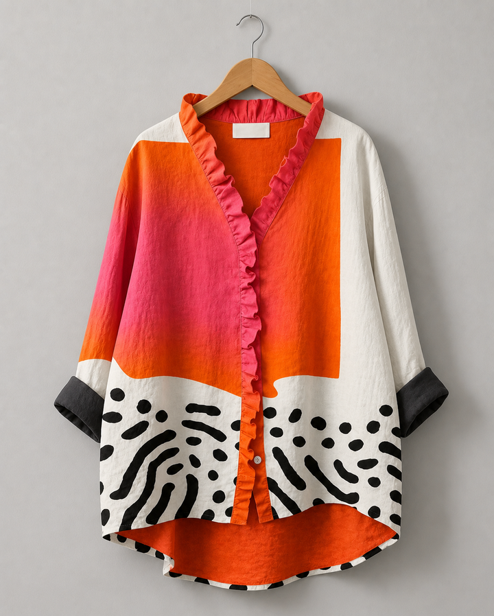 Jolene Colour Block Blouse