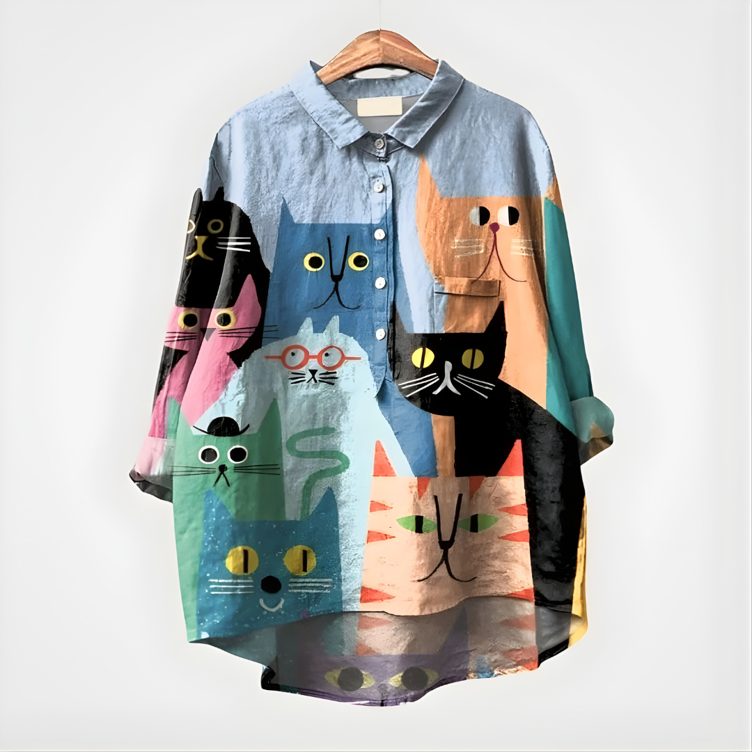Fenella Novelty Print Shirt