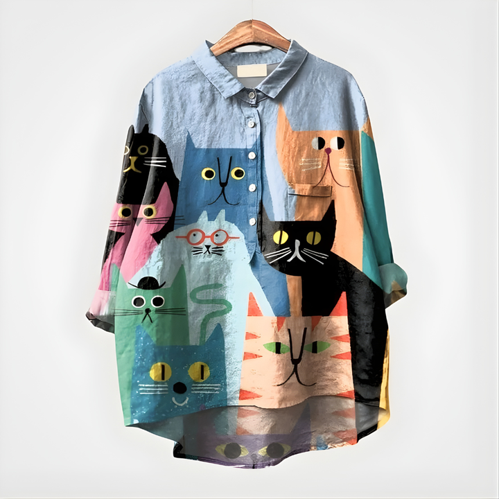 Fenella Novelty Print Shirt