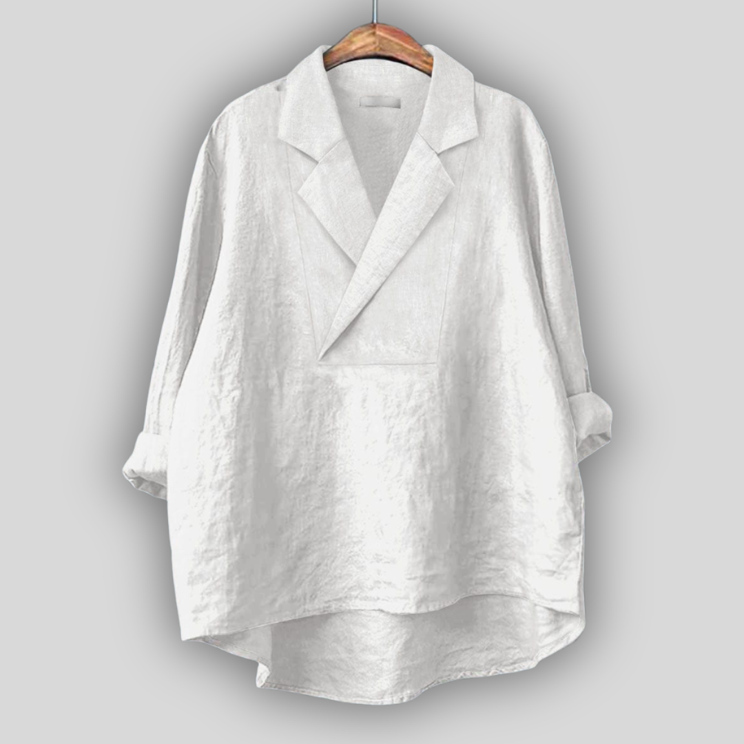 Maggie Notch Lapel Top