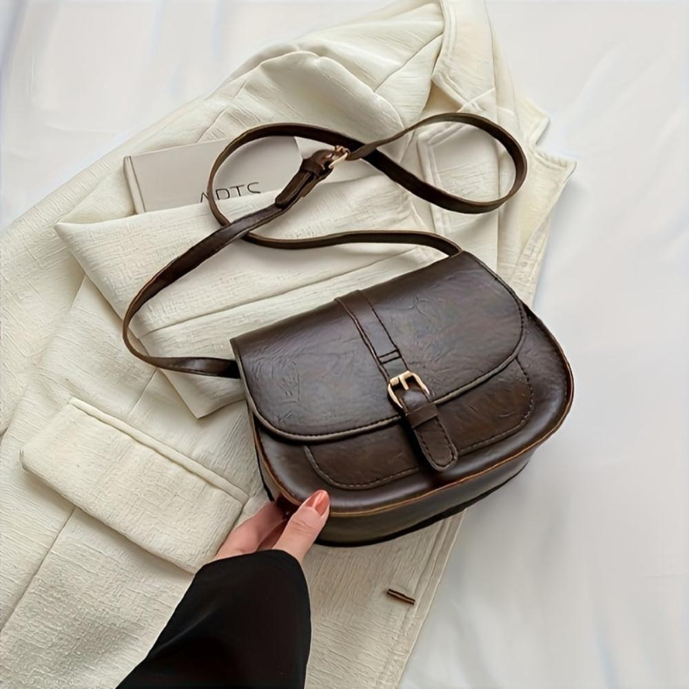 Evelyn borsa a tracolla saddle classica
