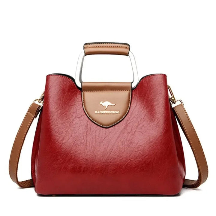 Borsa in pelle alla moda