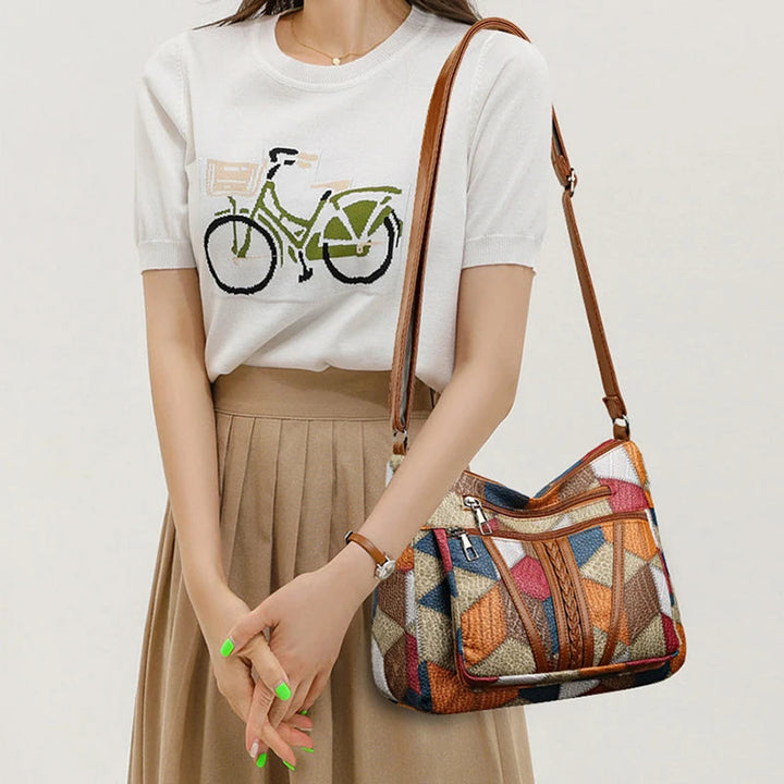 Samina borsa in similpelle