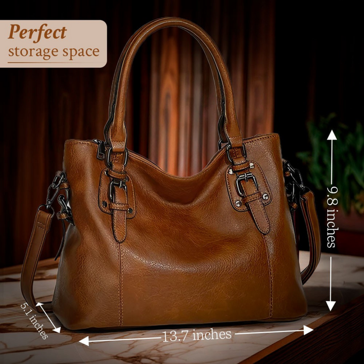 Sienna's Graceful Allure | Borsa a spalla elegante