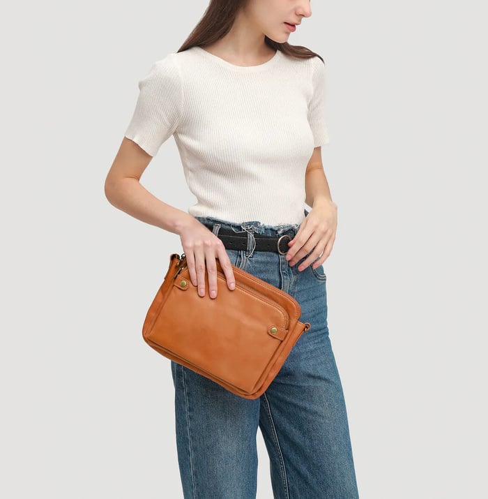 Jovie | Borsa a tracolla slanciata a tre scomparti
