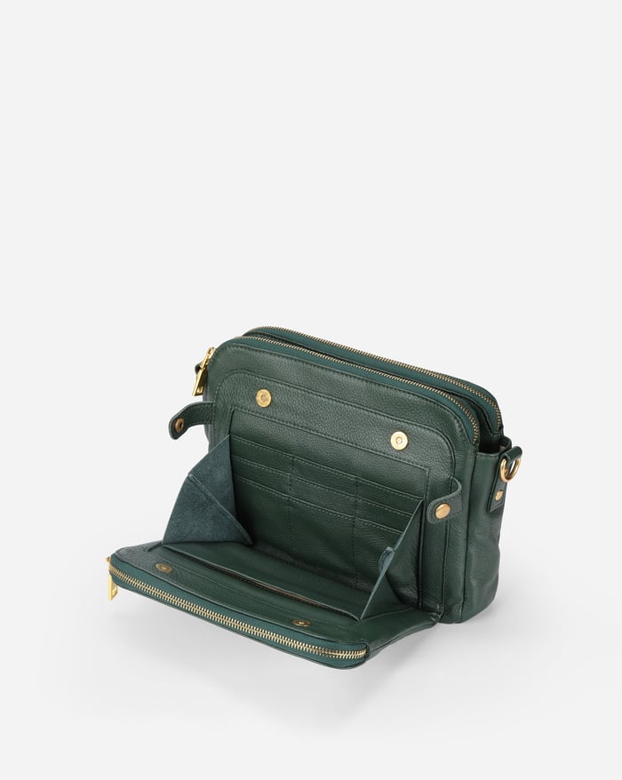 Jovie | Borsa a tracolla slanciata a tre scomparti