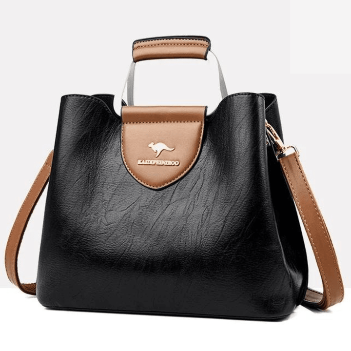 Borsa in pelle alla moda