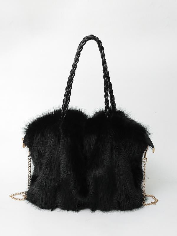 Bethany | Borsa tote a spalla in velluto morbido