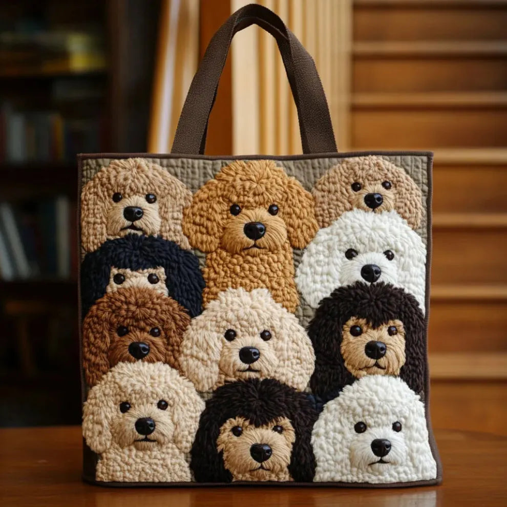 Love for Puppies | Handmade Quilted Bag