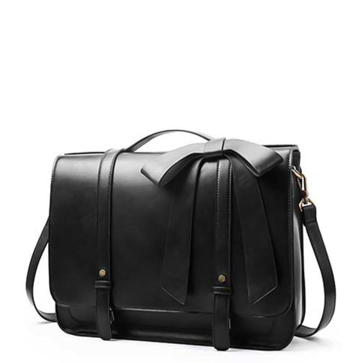Knoten | Borsa retrò intrecciata blu-rosa