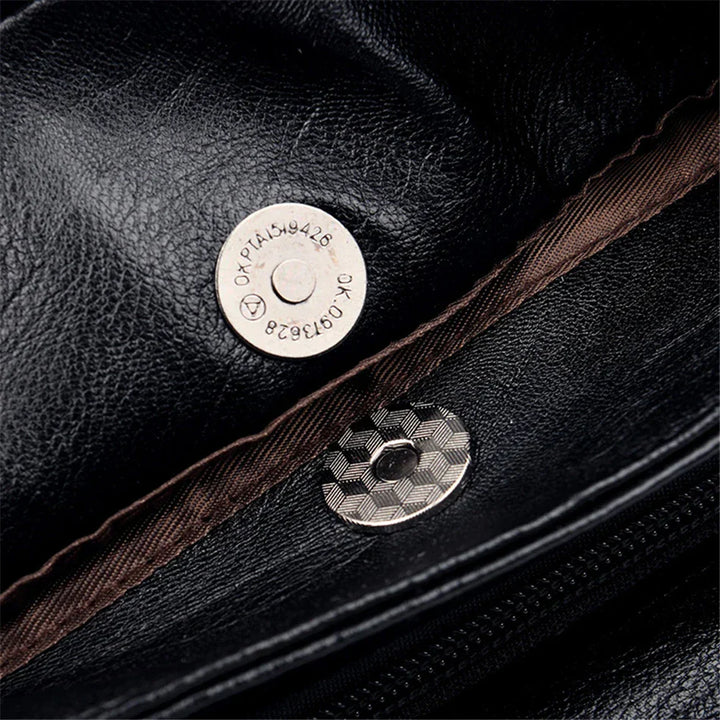 Borsa tote e a tracolla in pelle ricamata elegante da donna