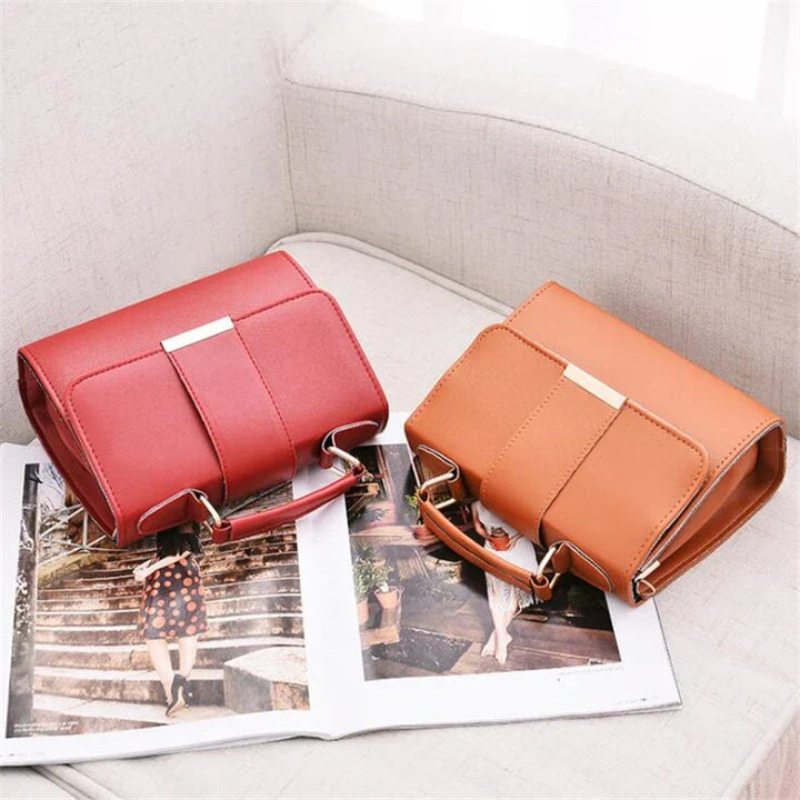 Chic Retro Crossbody Handbag for Women | Similpelle di alta qualità