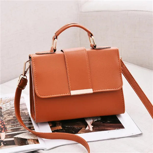 Chic Retro Crossbody Handbag for Women | Similpelle di alta qualità