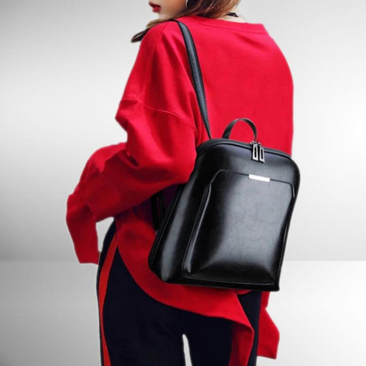 Naomi | Borsa senza tempo con doppia zip dalla semplicità elegante