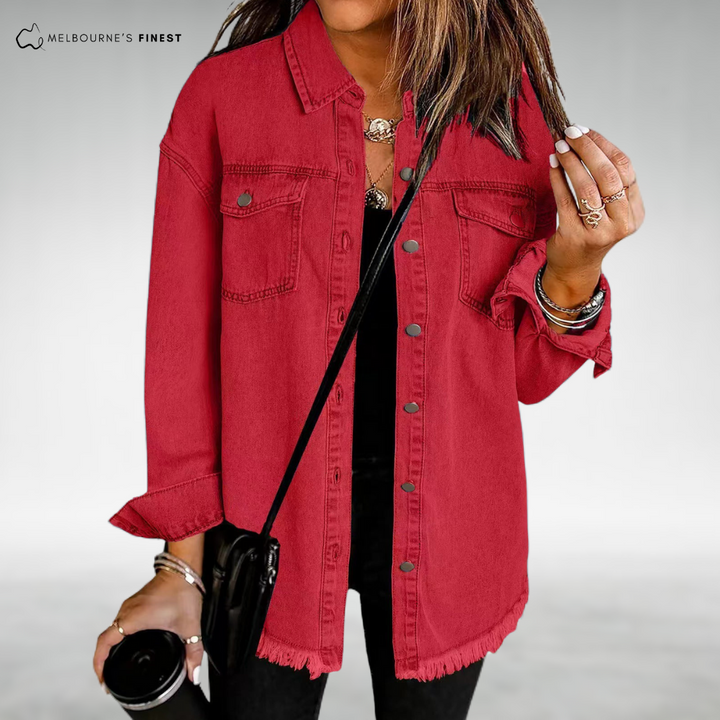 Naomi™ Casual Denim Overshirt