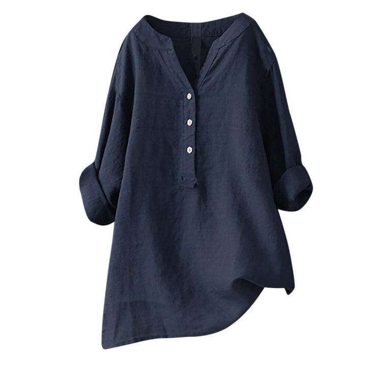 Tegan Band Collar Top