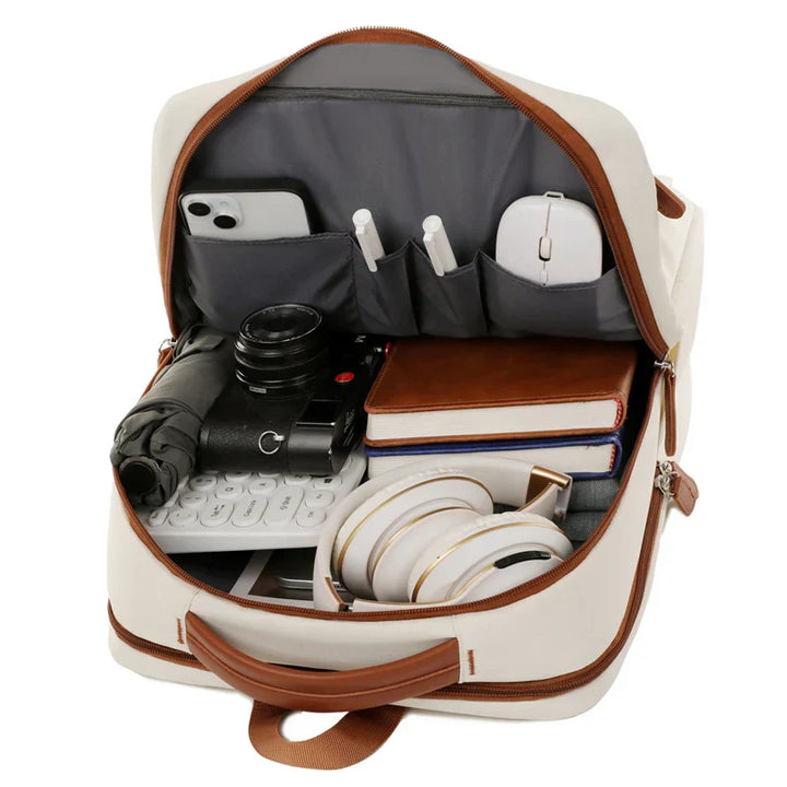 Fashionable Waterproof Unisex Oxford Backpack | Large Capacity