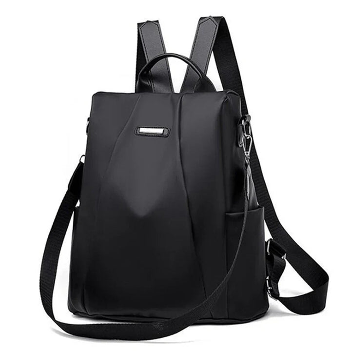 Elegant multifunctional women's backpack with removable shoulder strap