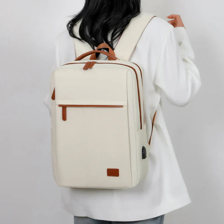 Fashionable Waterproof Unisex Oxford Backpack | Large Capacity