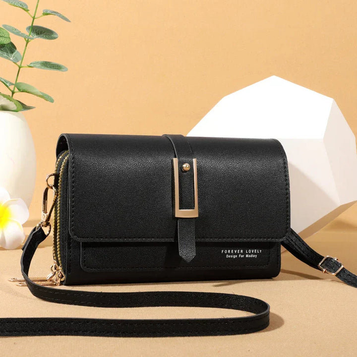 Elegante borsa a tracolla per donne | Portacellulare e portacarte di tendenza