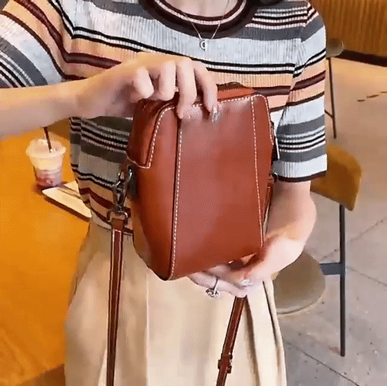 Vienna | Mini borsa compatta tinta unita