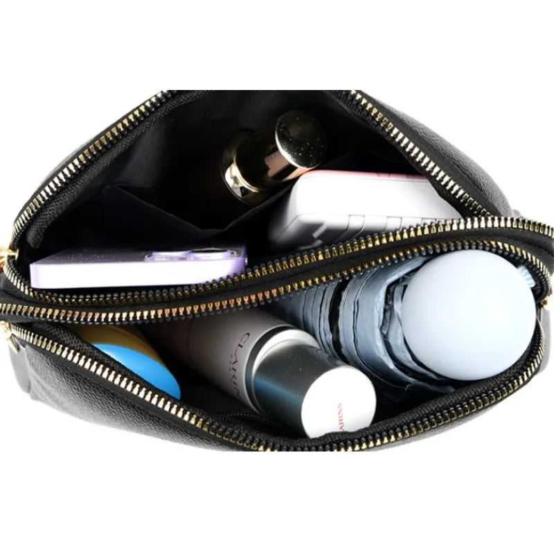 Borsa a spalla in pelle di lusso da donna