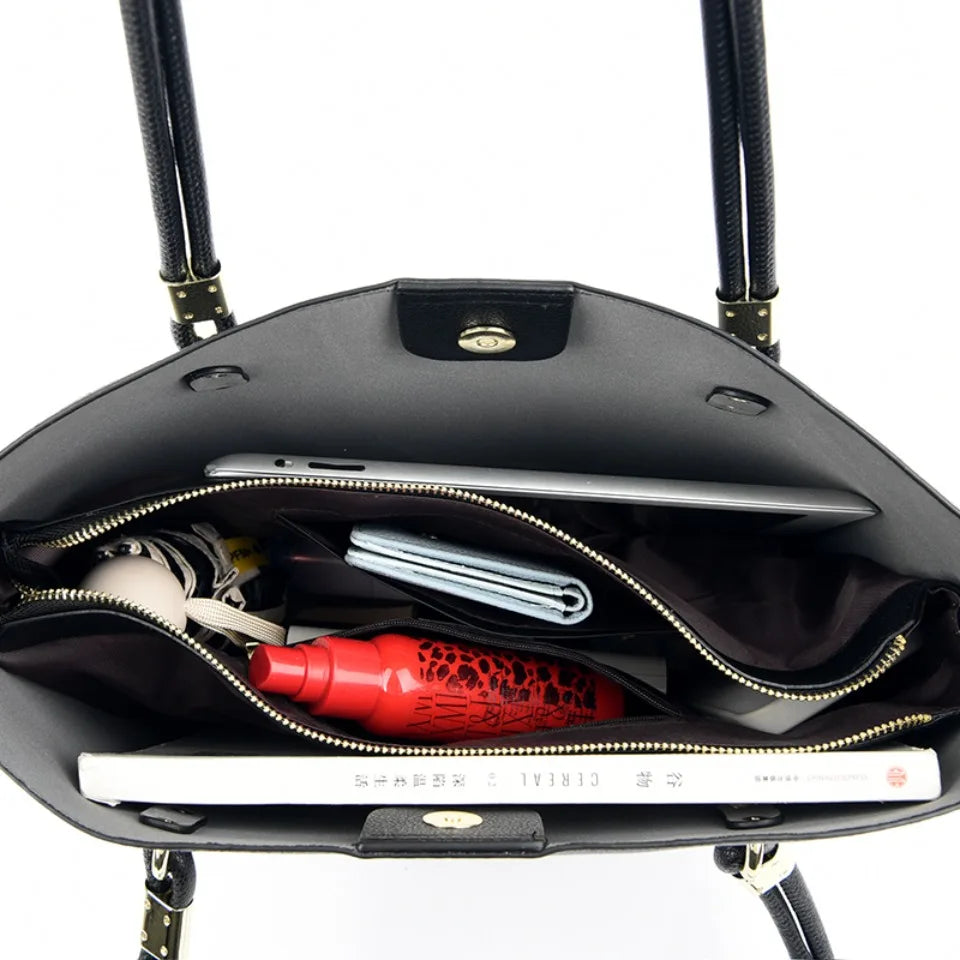 AVERY™ | Borsa tote in pelle elegante
