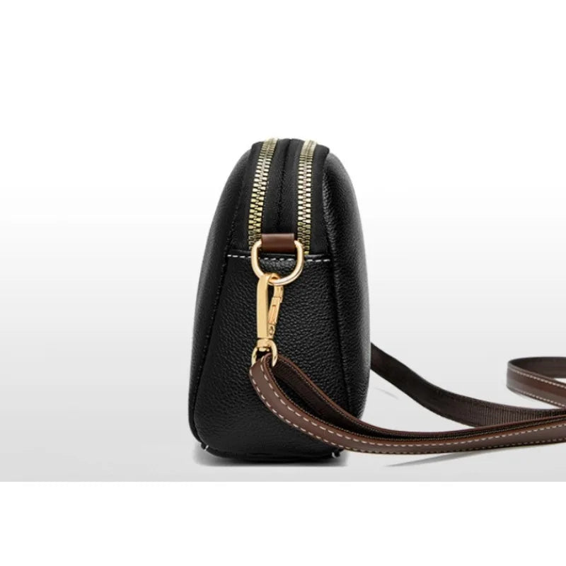 Borsa a spalla in pelle di lusso da donna