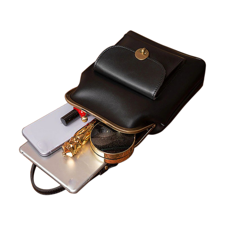 Vintage Kiss Lock Bag | Essential Retro Chic