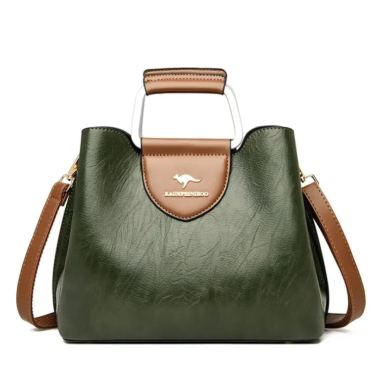 Borsa in pelle alla moda