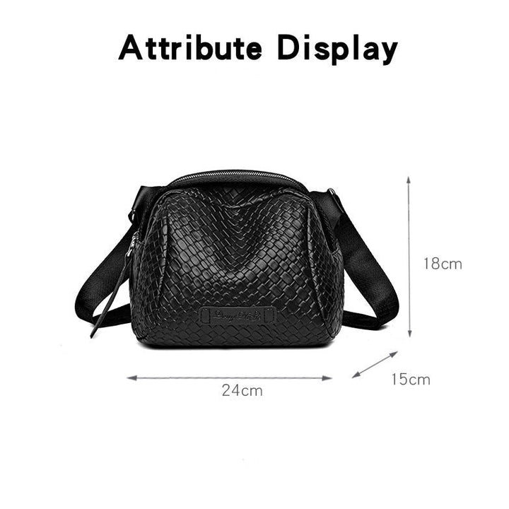 Soleil | Borsa a tracolla leggera chic a conchiglia
