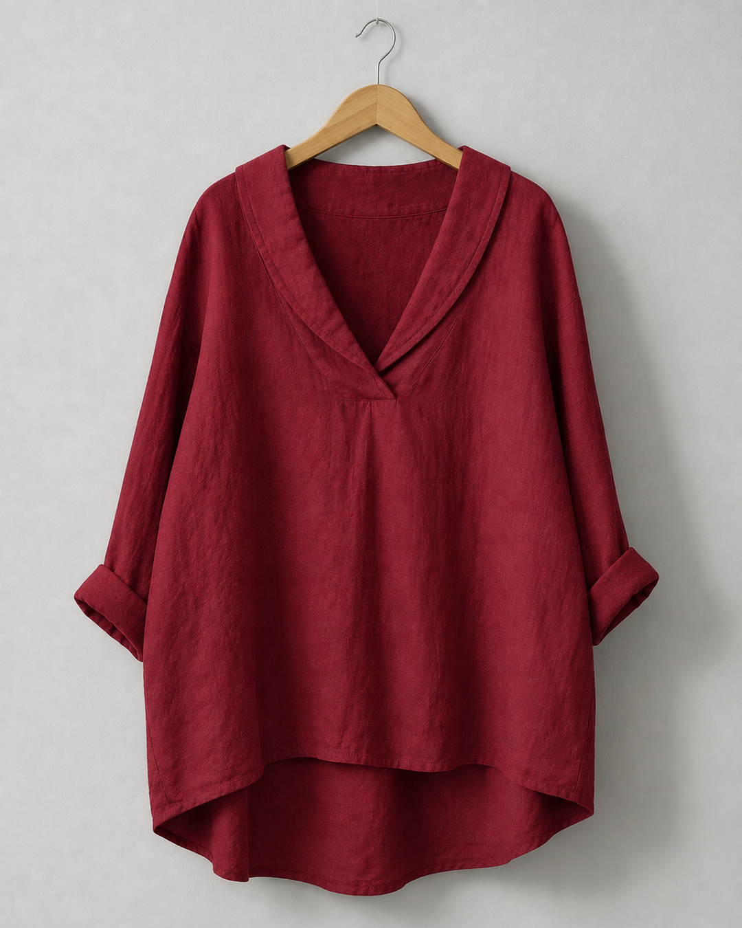 Morwenna Shawl Collar Top