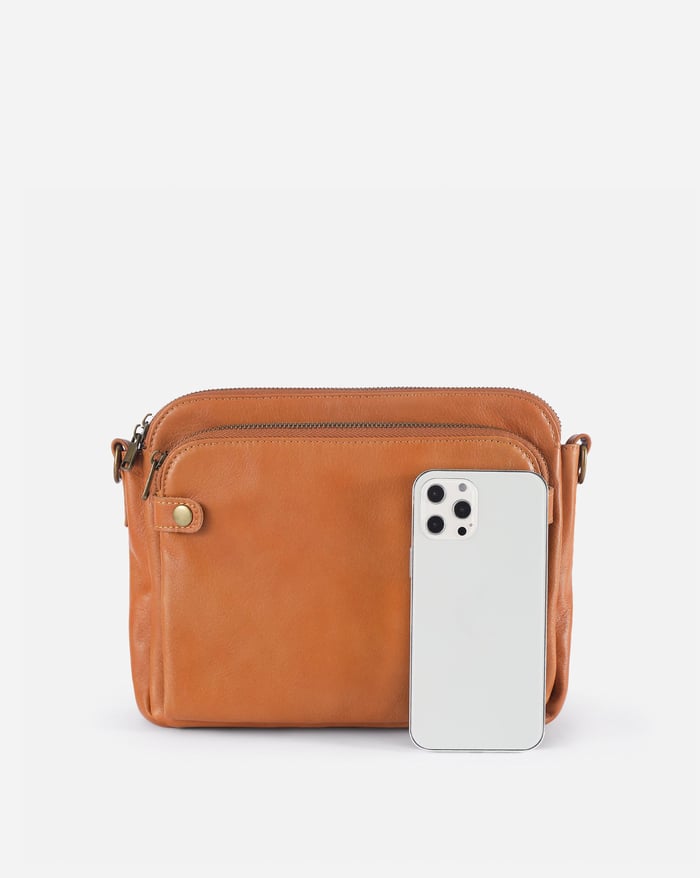 Jovie | Borsa a tracolla slanciata a tre scomparti