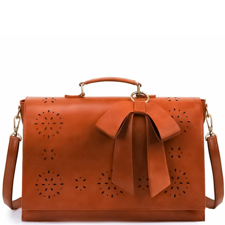 Borsa a mano elegante con fiocco