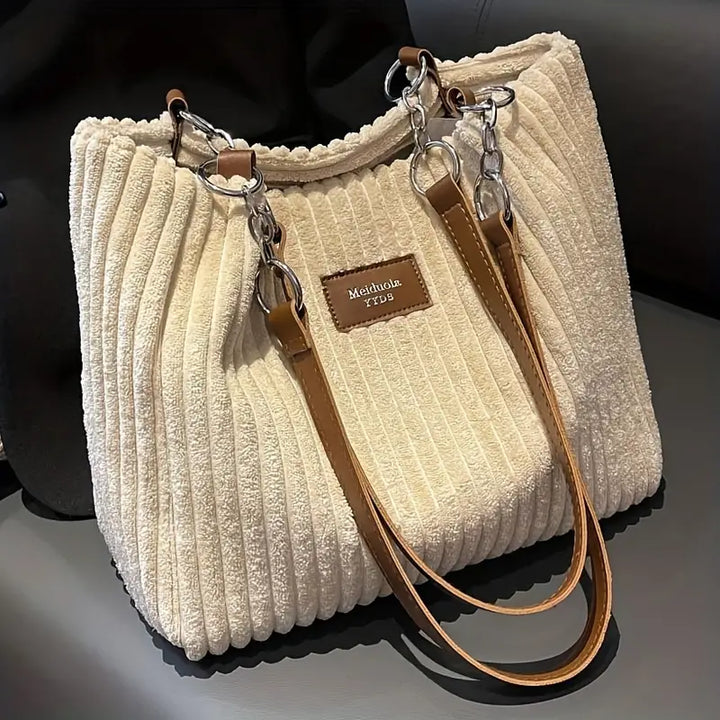 MEGAN | Borsa in velluto a coste
