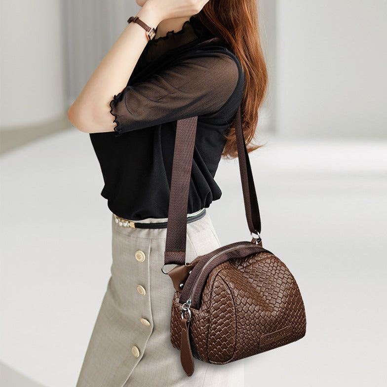 Soleil | Borsa a tracolla leggera chic a conchiglia